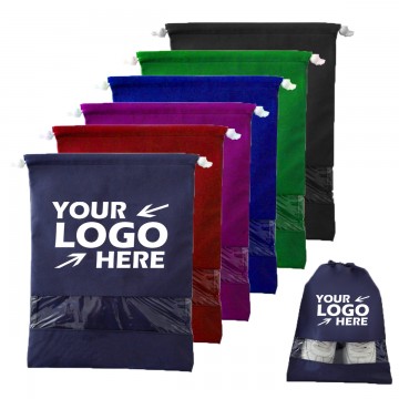 17 inch Non-Woven Travel Shoe Bag